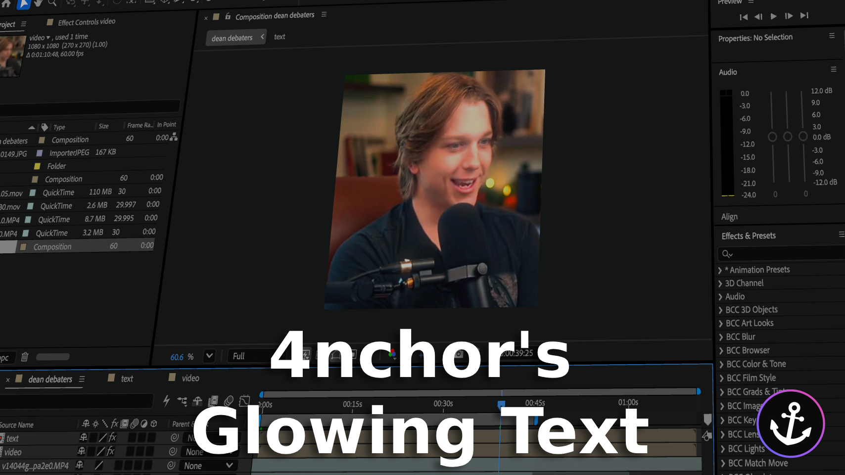 4nchor's Glowing Text Preset
